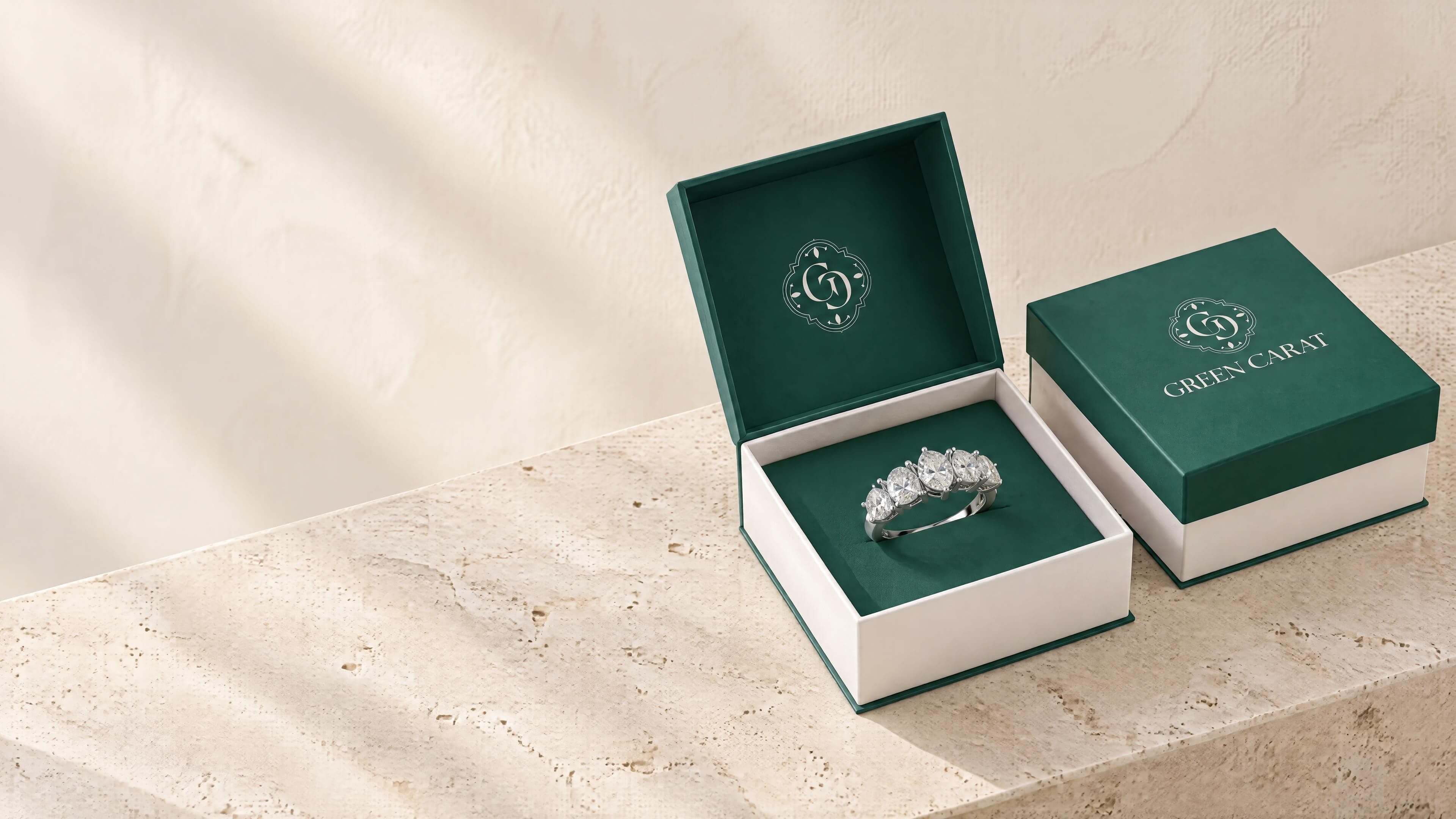 Orders above $500 arrive in our signature velvet keepsake box
