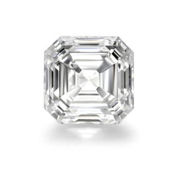 ASSCHERBright and extremely clear in appearance, asscher cut diamonds allow you to see right through the stone.