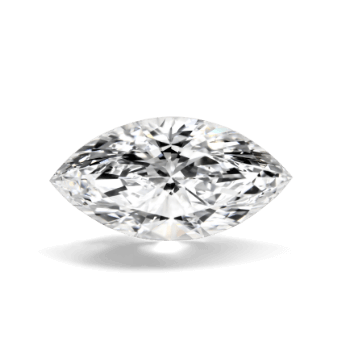 MARQUISEThe marquise cut diamond is an elongated stone with an extended surface area that makes it appear larger on your finger.