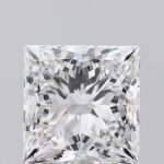 3.91 Carat Princess Diamond